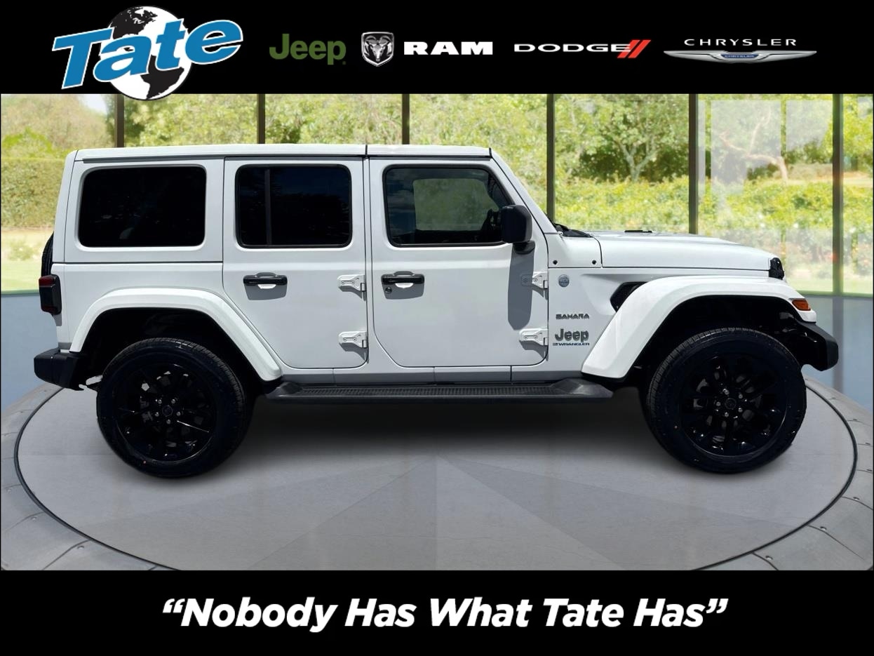 Bright White Clearcoat 2024 Jeep Wrangler 4xe SUV / Crossover Four-Wheel Drive 8-Speed Automatic