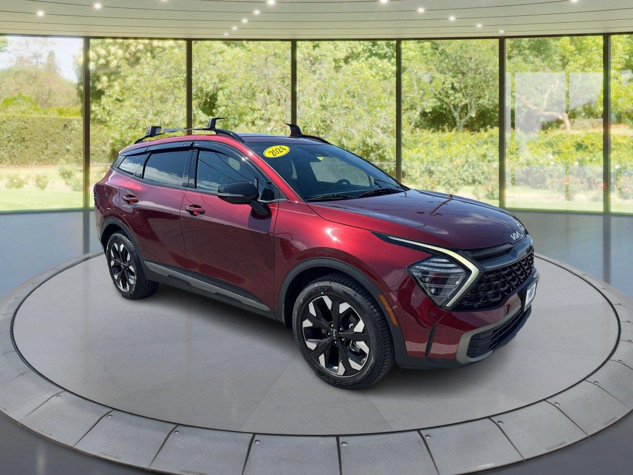 Dawning Red 2024 Kia Sportage SUV / Crossover All-Wheel Drive Automatic