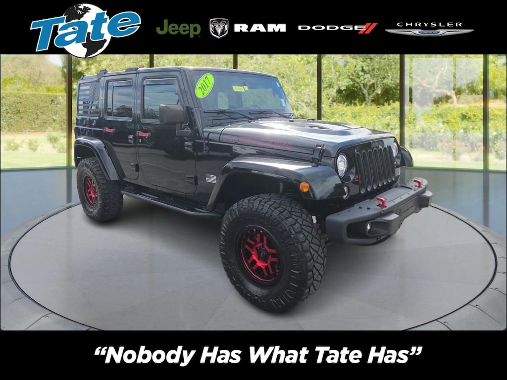 Used 2017 Jeep Wrangler Unlimited Rubicon Hard Rock SUV