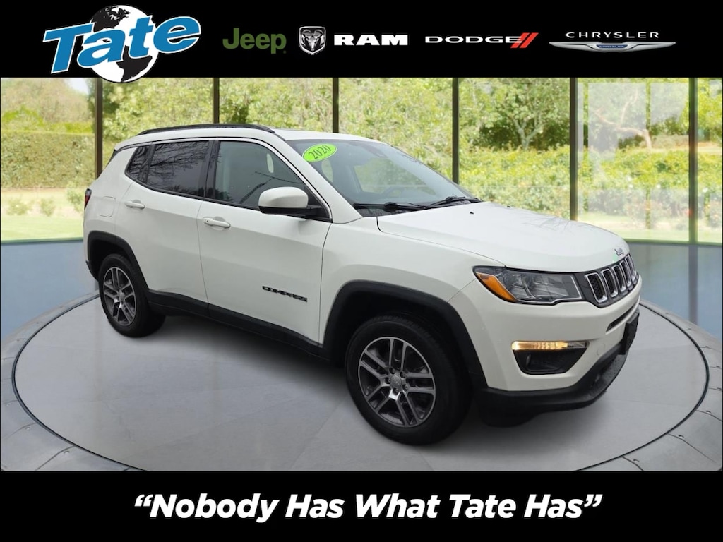Used 2020 Jeep Compass Latitude w/Sun/Safety Pkg SUV