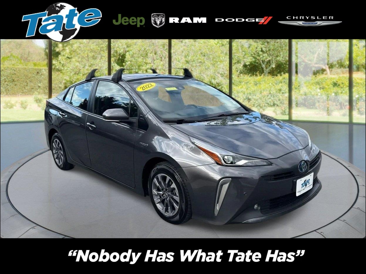 Magnetic Gray Metallic 2022 Toyota Prius Hatchback Front-Wheel Drive Continuously Variable Transmission