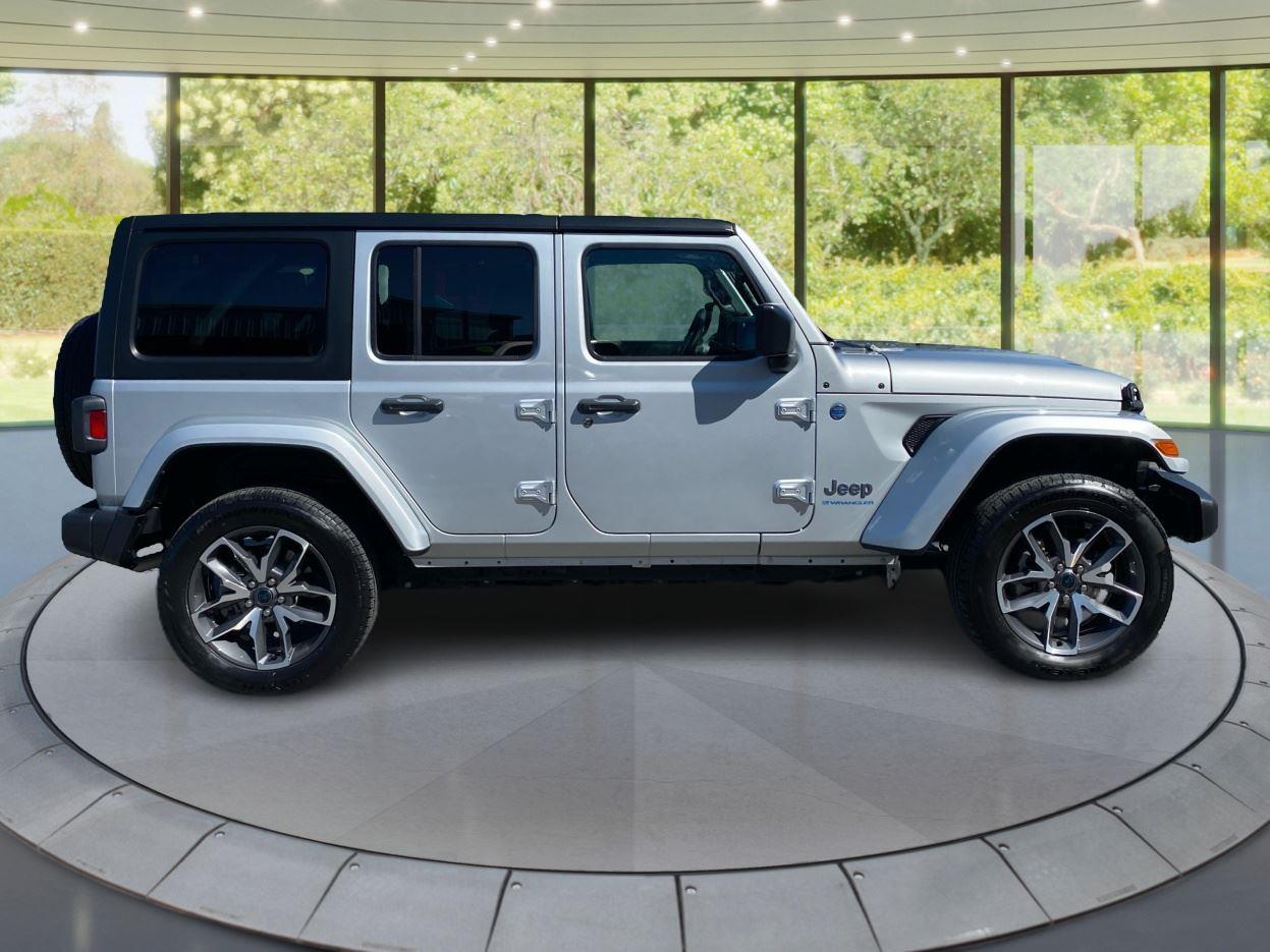 Certified 2024 Jeep Wrangler 4xe Sports S 4XE with VIN 1C4RJXN66RW223647 for sale in Frederick, MD