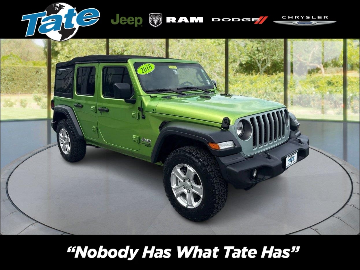 Mojito! Clearcoat 2018 Jeep Wrangler SUV / Crossover Four-Wheel Drive 8-Speed Automatic