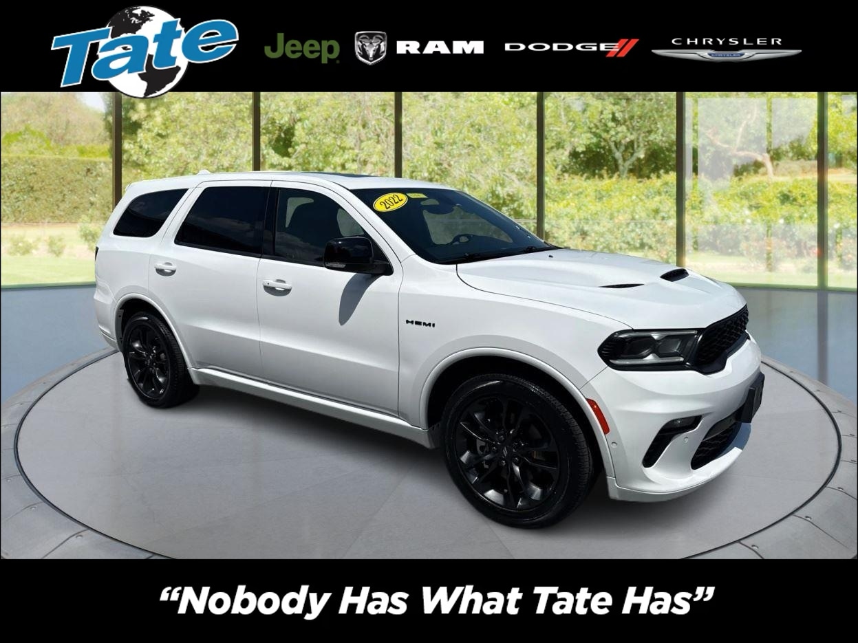 White Knuckle Clearcoat 2022 Dodge Durango SUV / Crossover All-Wheel Drive 8-Speed Automatic