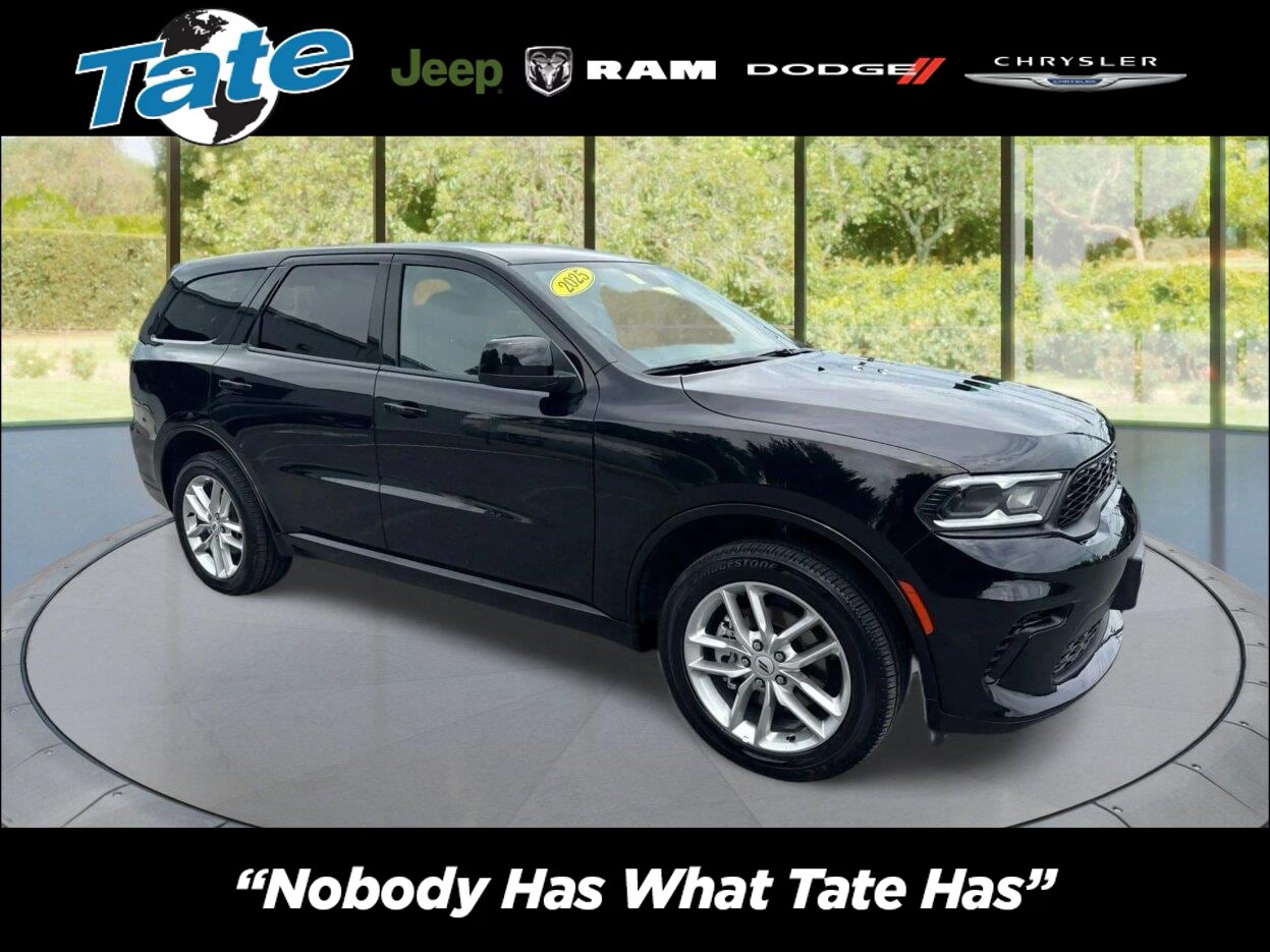 DB Black Clearcoat 2025 Dodge Durango SUV / Crossover All-Wheel Drive 8-Speed Automatic