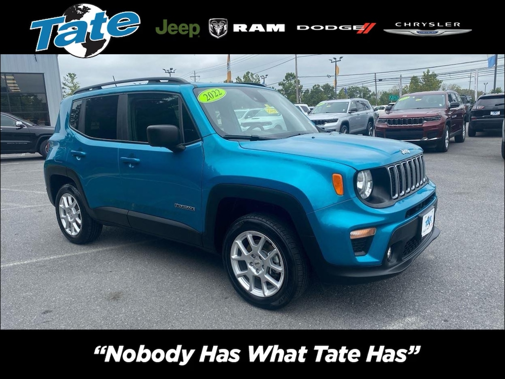 Certified 2022 Jeep Renegade Latitude SUV