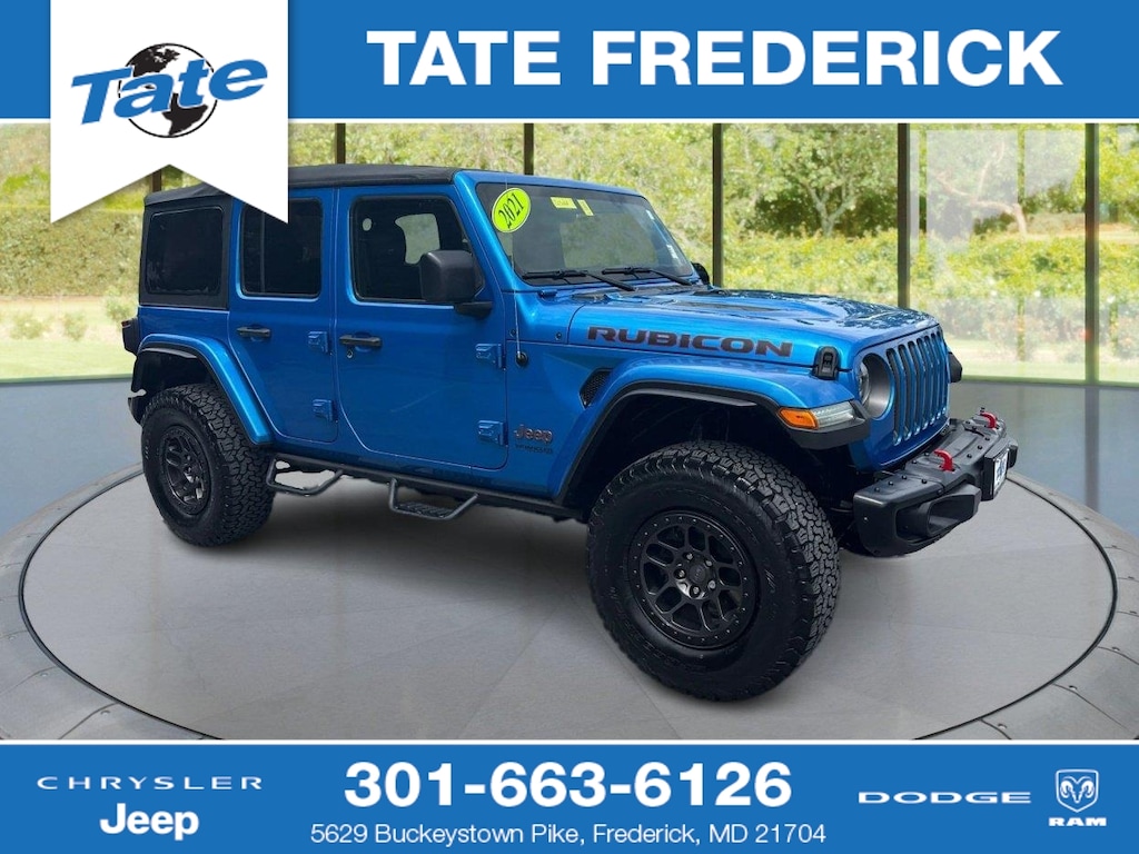 Used 2021 Jeep Wrangler Unlimited Rubicon SUV