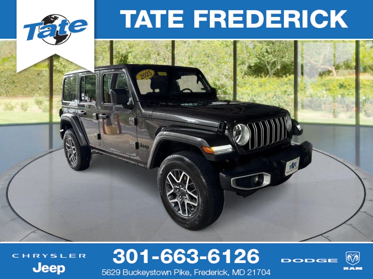 Gray (Granite Crystal Metallic Clearcoat) 2025 Jeep Wrangler SUV / Crossover Four-Wheel Drive 8-Speed Automatic