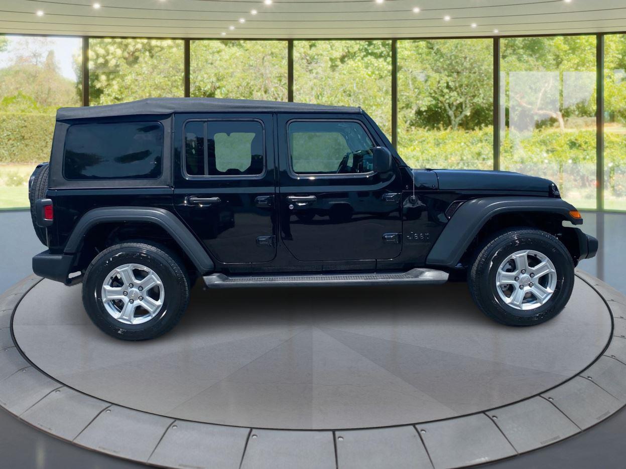 Certified 2023 Jeep Wrangler 4-Door Sport S with VIN 1C4HJXDNXPW596241 for sale in Frederick, MD