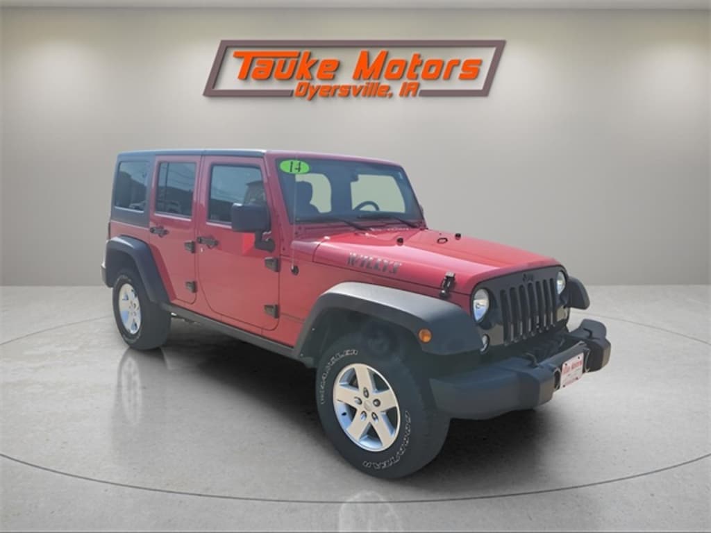 Used 2014 Jeep Wrangler Unlimited Willys Wheeler Edition SUV