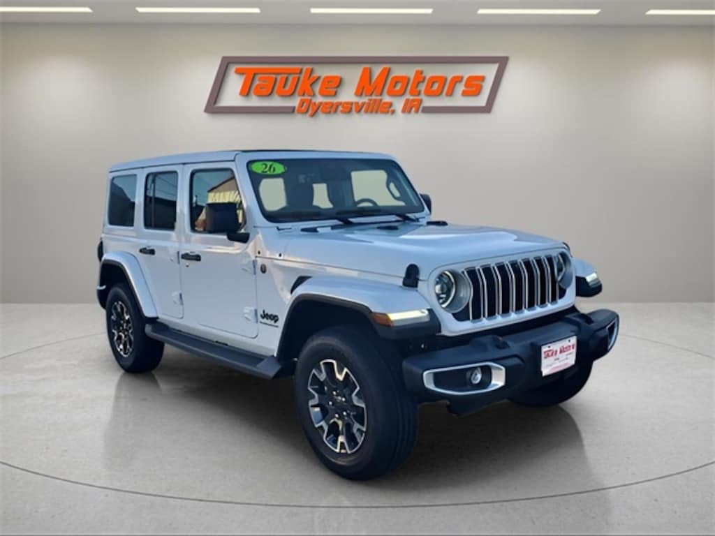 New 2026 Jeep Wrangler Sahara Sport Utility