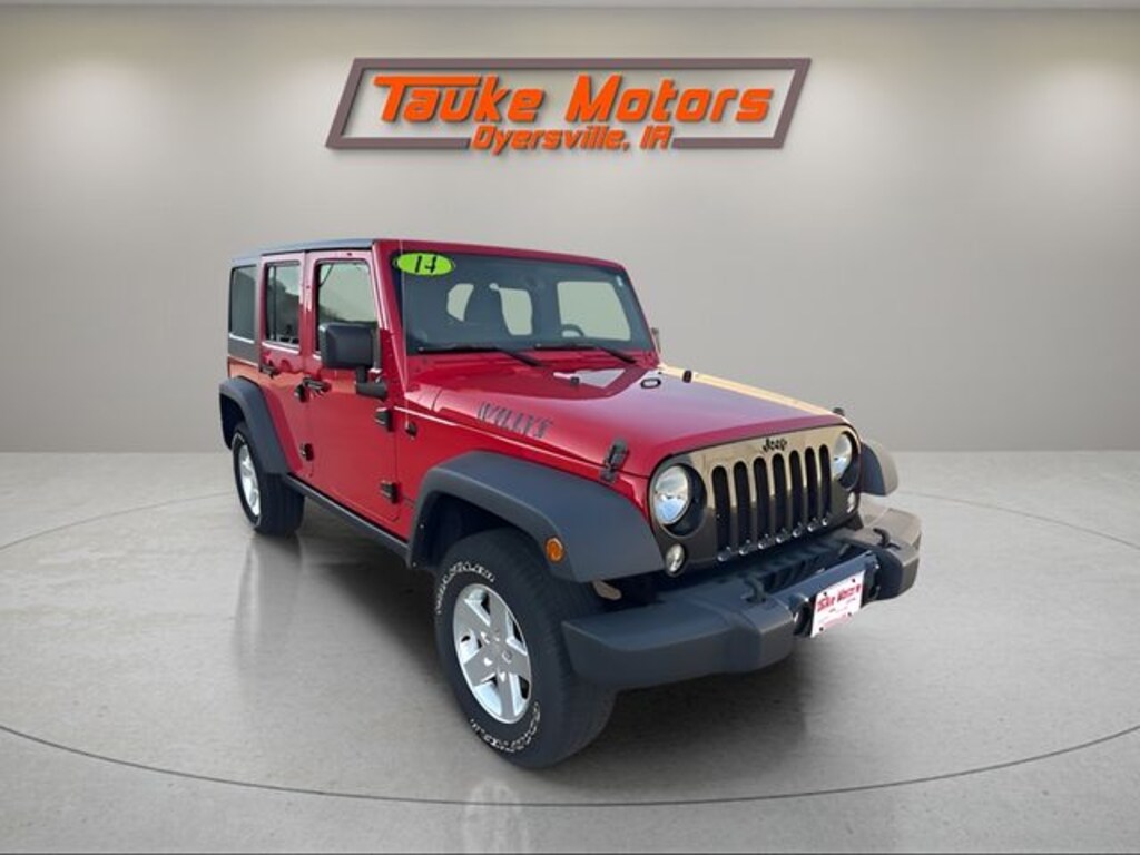 Used 2014 Jeep Wrangler Unlimited Willys Wheeler Edition SUV