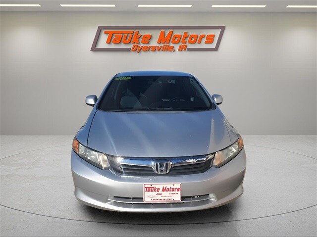 Used 2012 Honda Civic LX with VIN 2HGFB2F55CH612277 for sale in Dyersville, IA