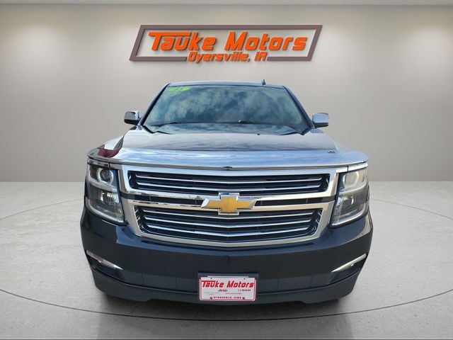 Used 2015 Chevrolet Tahoe LTZ with VIN 1GNSKCKC9FR110925 for sale in Dyersville, IA