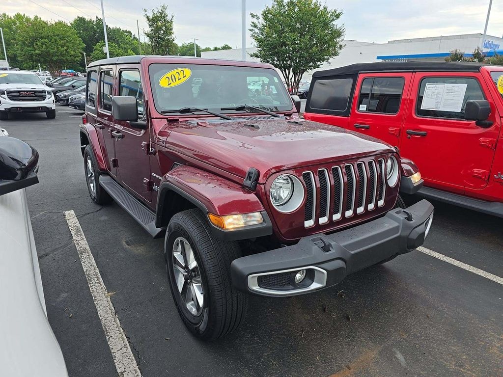 Used 2022 Jeep Wrangler Unlimited Sahara SUV