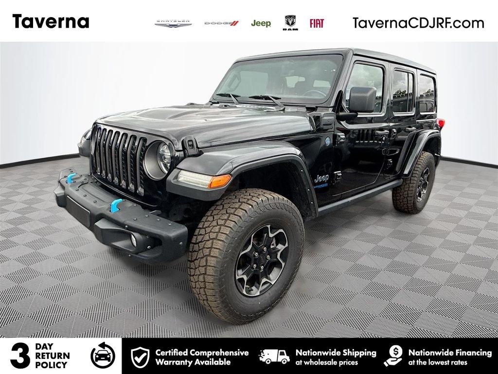 Used 2021 Jeep Wrangler Unlimited Rubicon 4xe SUV