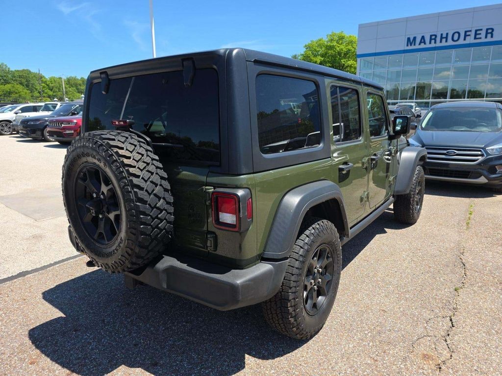 Used 2021 Jeep Wrangler Unlimited Willys SUV