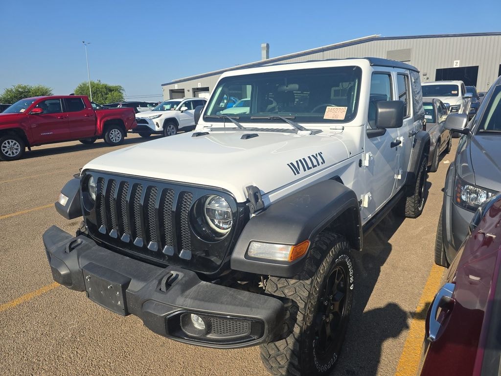 Used 2022 Jeep Wrangler Unlimited Willys SUV