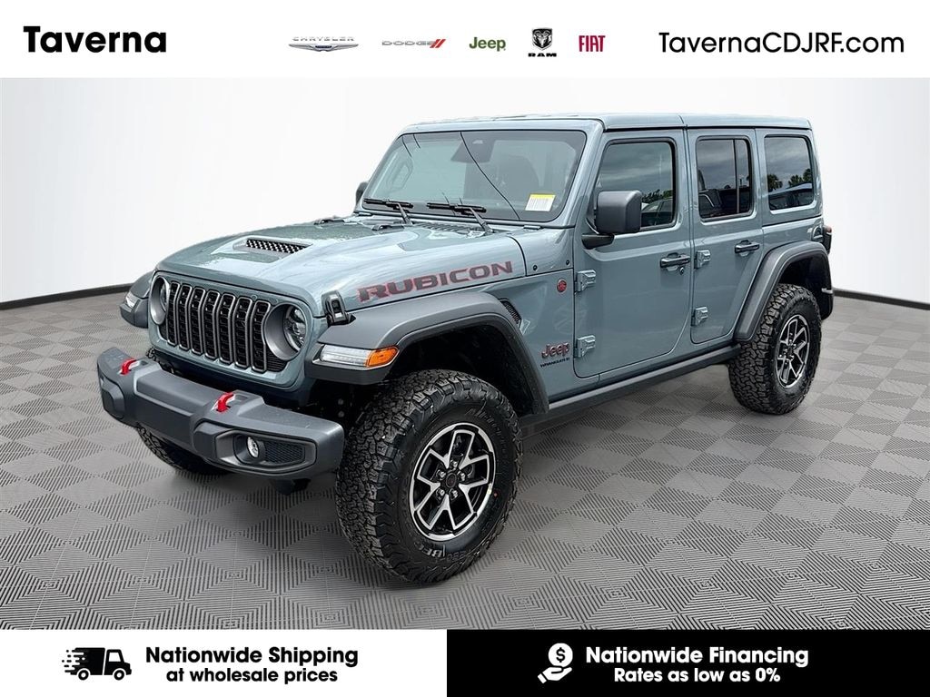 New 2026 Jeep Wrangler 4-DOOR RUBICON Sport Utility