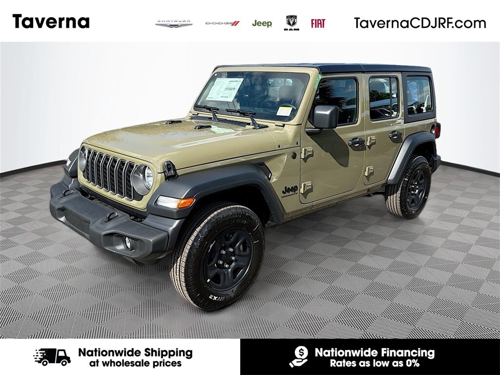 New 2026 Jeep Wrangler 4-DOOR SPORT Sport Utility