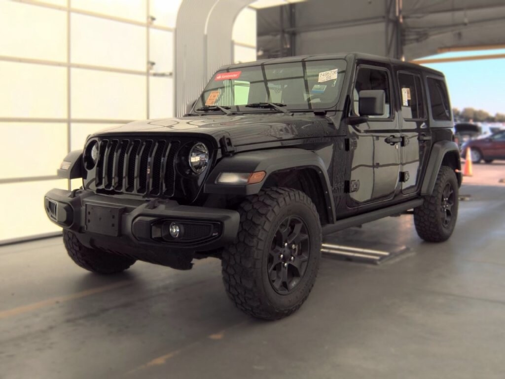 Used 2022 Jeep Wrangler Unlimited Willys SUV