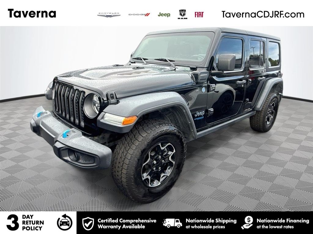 Used 2022 Jeep Wrangler Unlimited Rubicon 4xe SUV