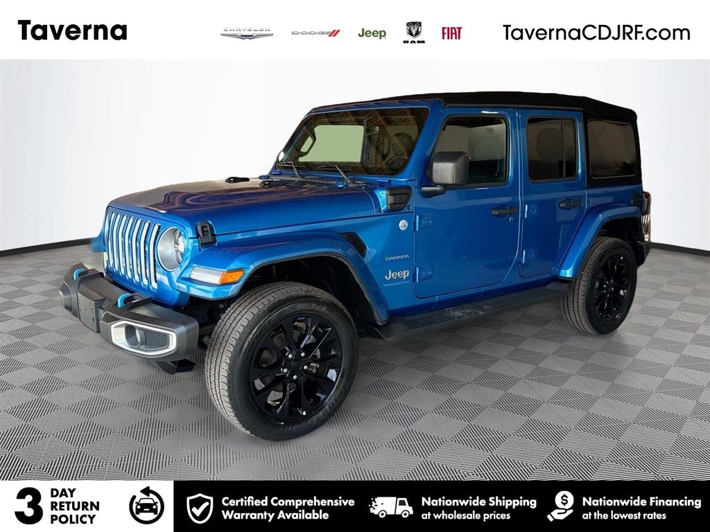 Used 2023 Jeep Wrangler Sahara 4xe SUV