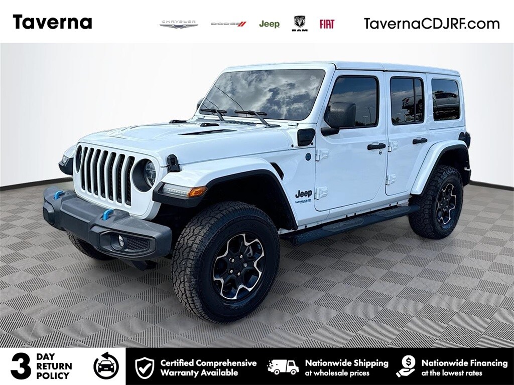 Used 2021 Jeep Wrangler Unlimited Rubicon 4xe SUV
