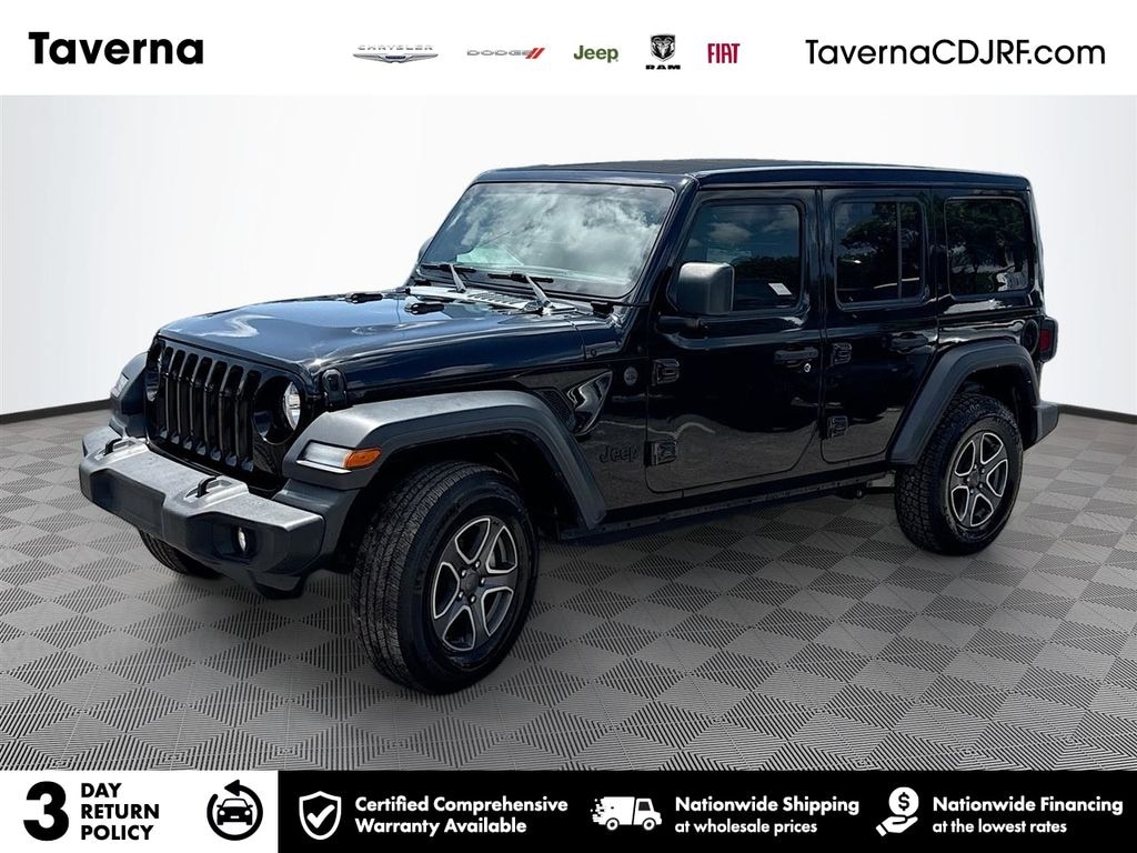 Used 2022 Jeep Wrangler Unlimited Sport S SUV