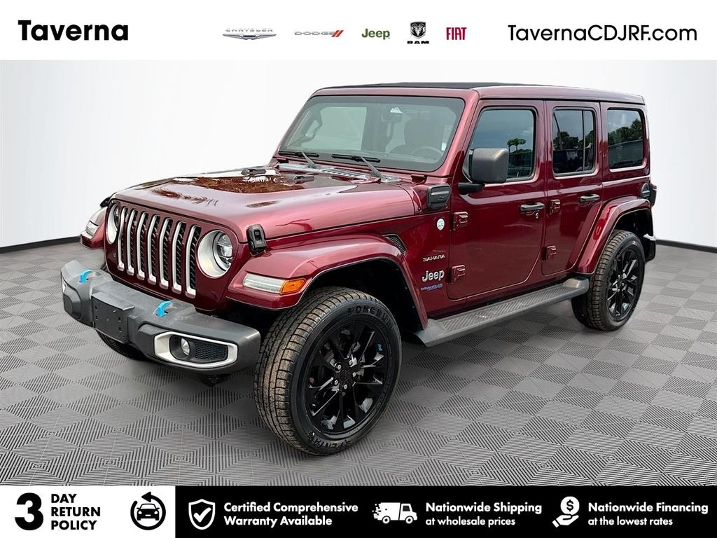 Used 2022 Jeep Wrangler Unlimited Sahara 4xe SUV
