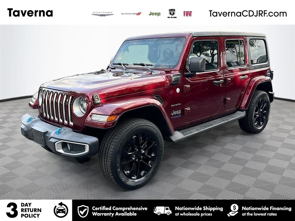 Used 2022 Jeep Wrangler Unlimited Sahara 4xe SUV