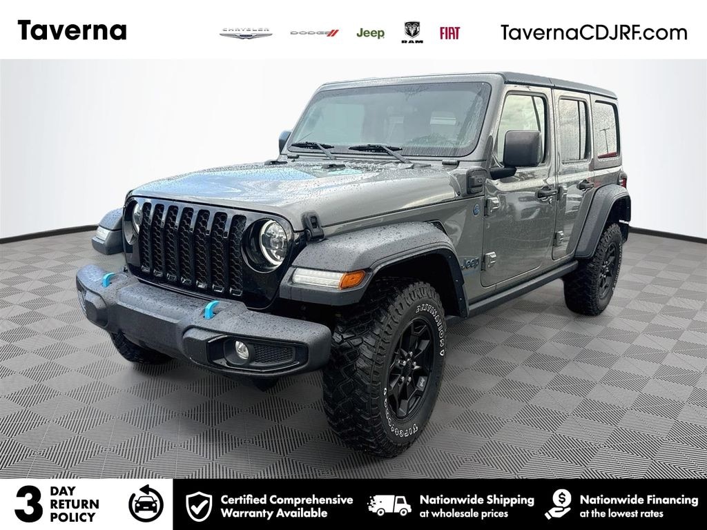 Certified 2023 Jeep Wrangler Willys 4xe SUV