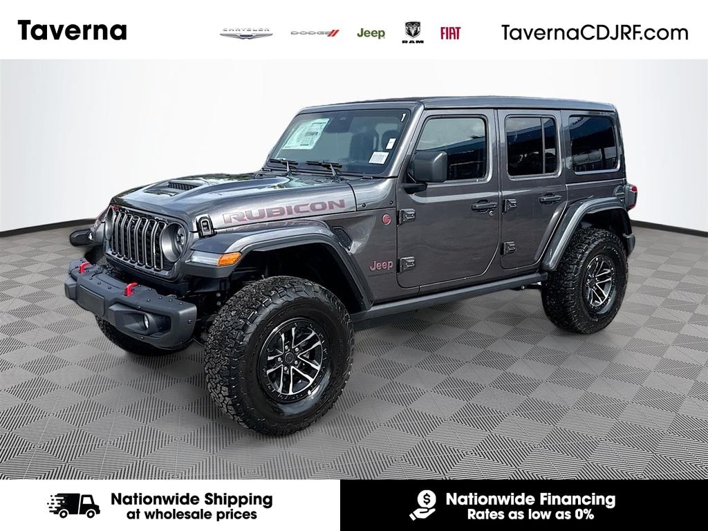 New 2026 Jeep Wrangler 4-DOOR RUBICON X Sport Utility