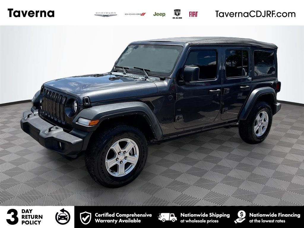 Used 2022 Jeep Wrangler Unlimited Sport S SUV