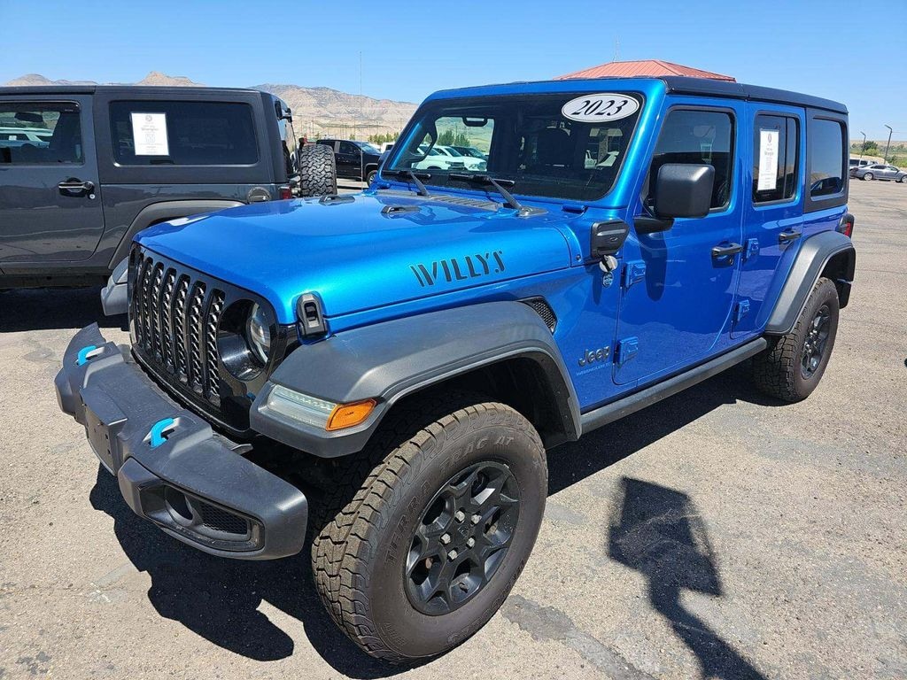 Used 2023 Jeep Wrangler Willys 4xe SUV