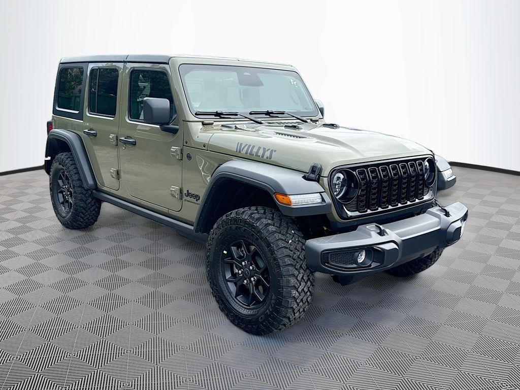 New 2026 Jeep Wrangler 4-DOOR WILLYS Sport Utility