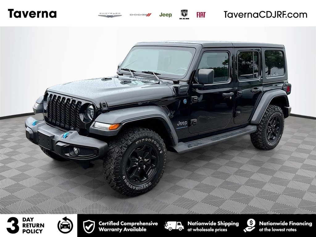 Used 2023 Jeep Wrangler Willys 4xe SUV