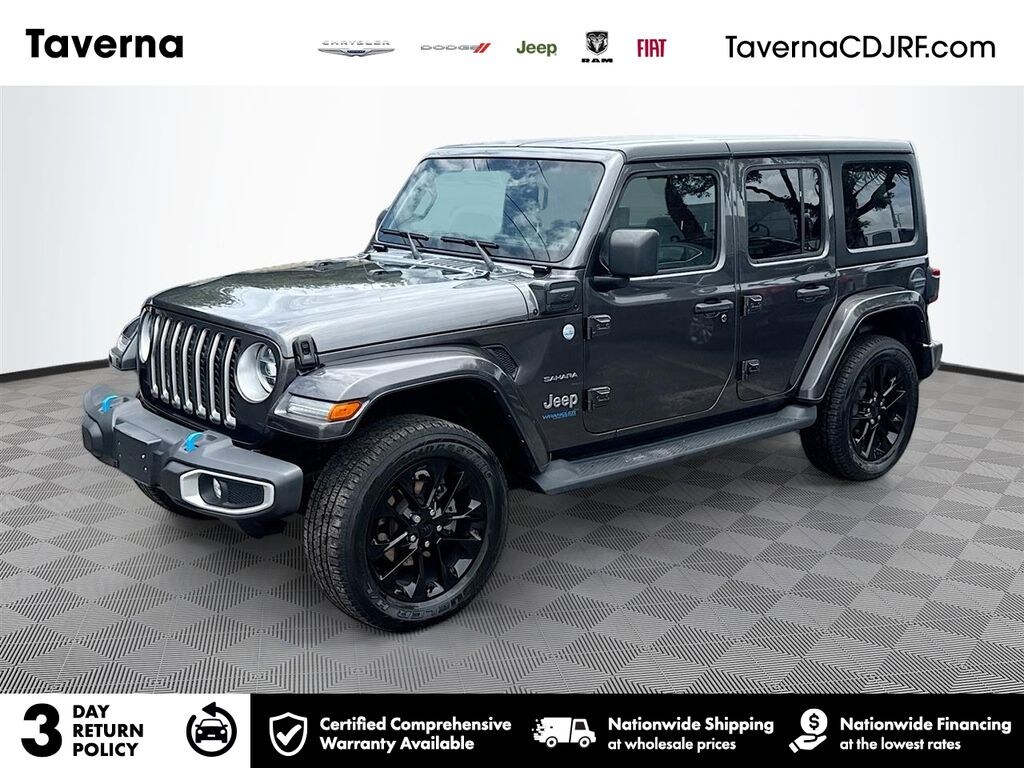 Used 2022 Jeep Wrangler Unlimited Sahara 4xe SUV