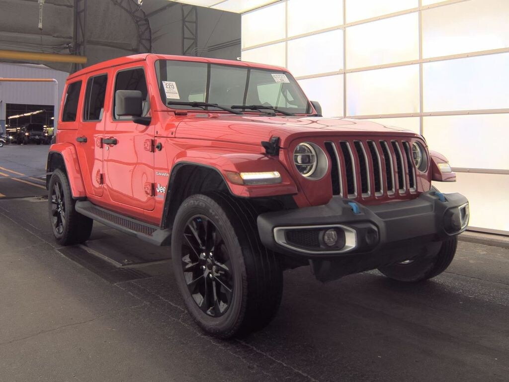 Used 2022 Jeep Wrangler Unlimited Sahara 4xe SUV