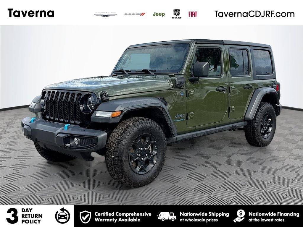 Used 2023 Jeep Wrangler Base 4xe SUV