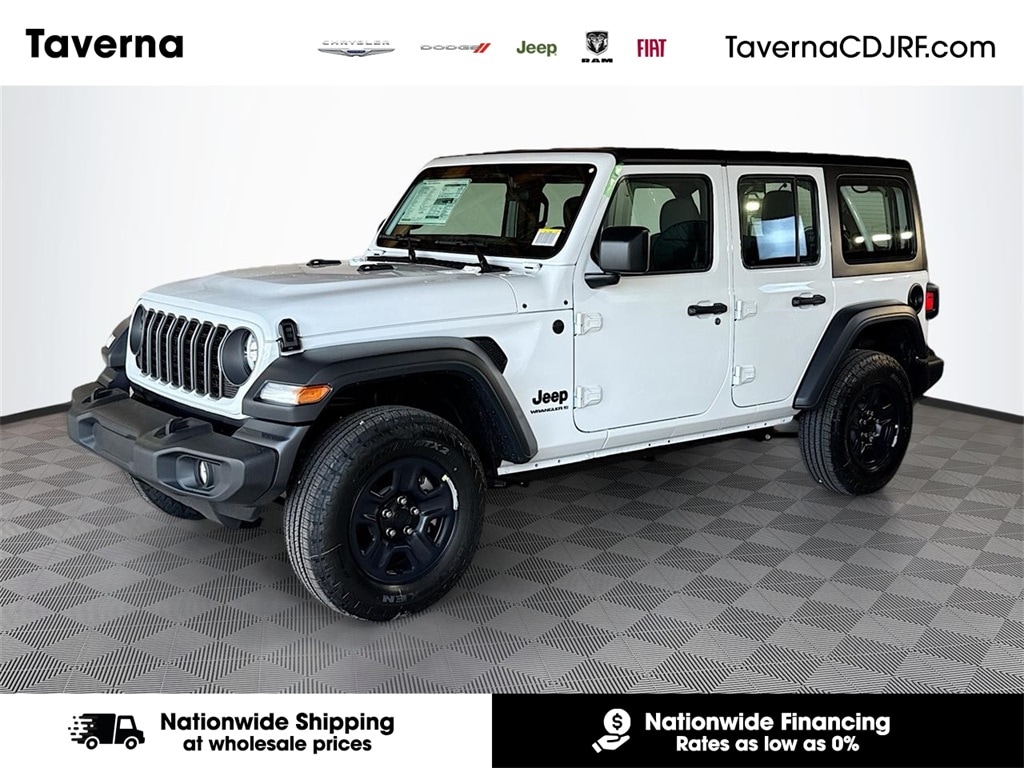 New 2026 Jeep Wrangler 4-DOOR SPORT Sport Utility