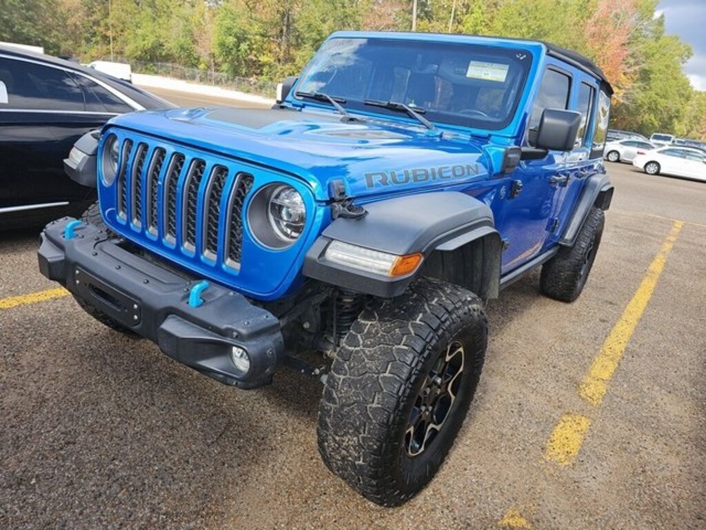 Used 2021 Jeep Wrangler Unlimited Rubicon 4xe SUV