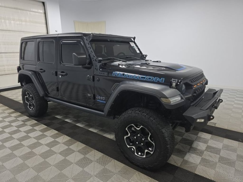 Used 2021 Jeep Wrangler Unlimited Rubicon 4xe SUV