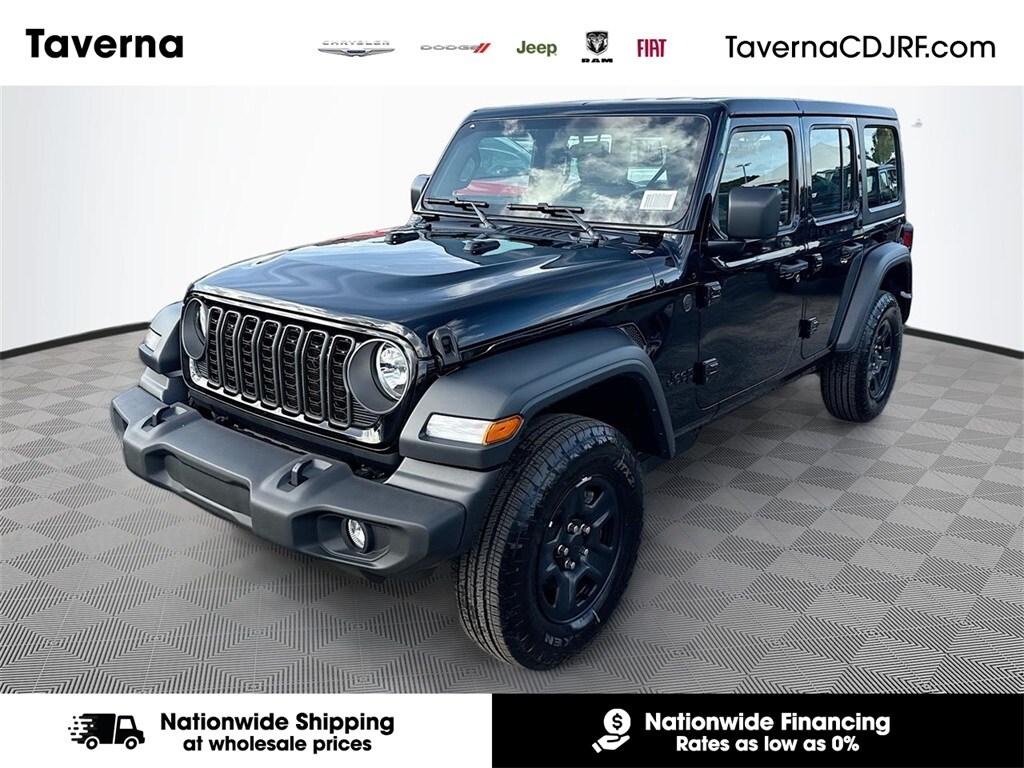 New 2026 Jeep Wrangler 4-DOOR SPORT Sport Utility