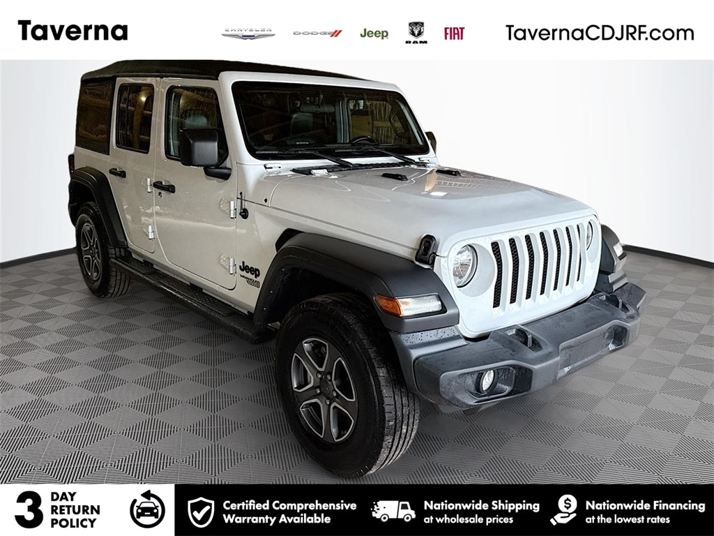 Certified 2021 Jeep Wrangler Unlimited Sport S SUV