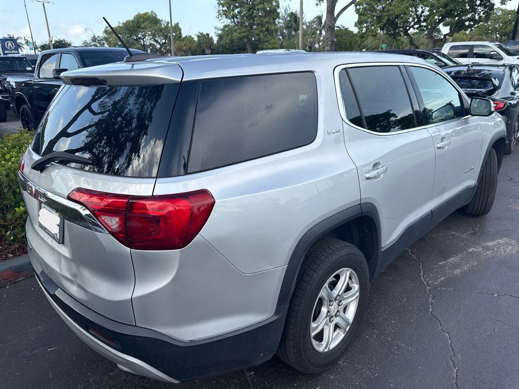 Used 2018 GMC Acadia SLE-1 with VIN 1GKKNKLA9JZ224525 for sale in Plantation, FL