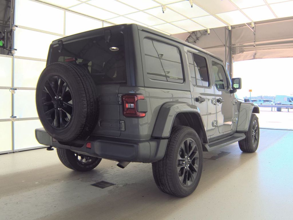 Used 2021 Jeep Wrangler Unlimited Sahara 4XE with VIN 1C4JJXP69MW784086 for sale in Plantation, FL