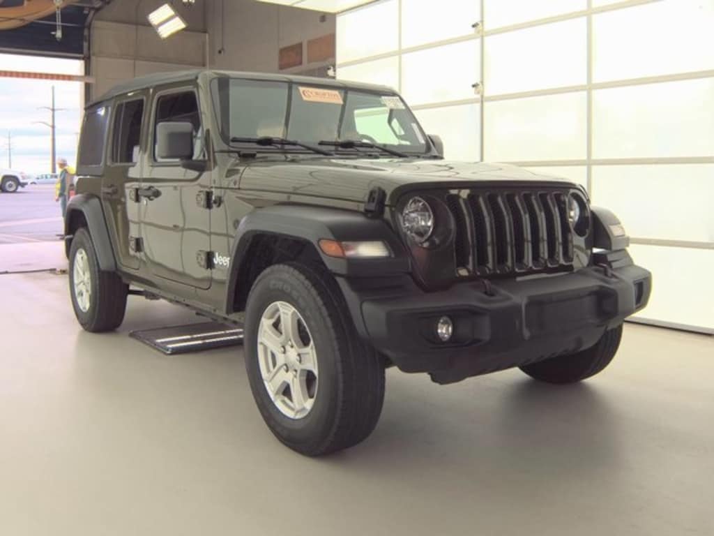 Used 2021 Jeep Wrangler Unlimited Sport S SUV