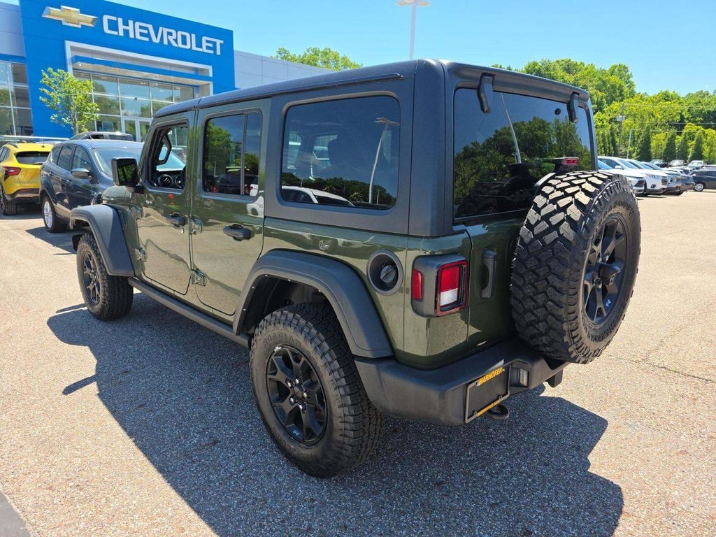 Used 2021 Jeep Wrangler Unlimited Willys SUV