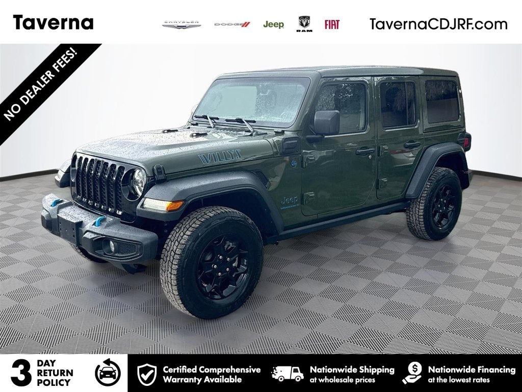 Used 2023 Jeep Wrangler Willys 4xe SUV